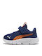 Flexfocus Παιδικά Sneakers με Σκρατς Navy Μπλε