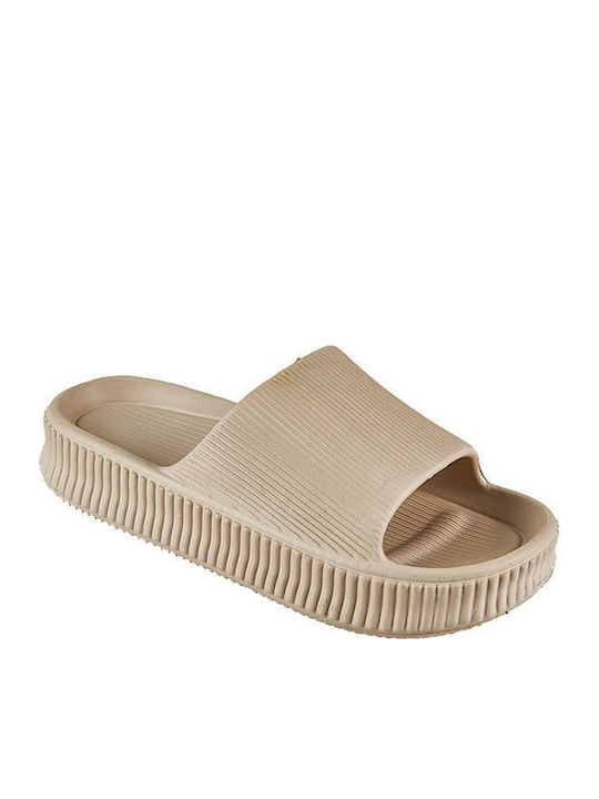 Mitsuko Women's Slides Beige