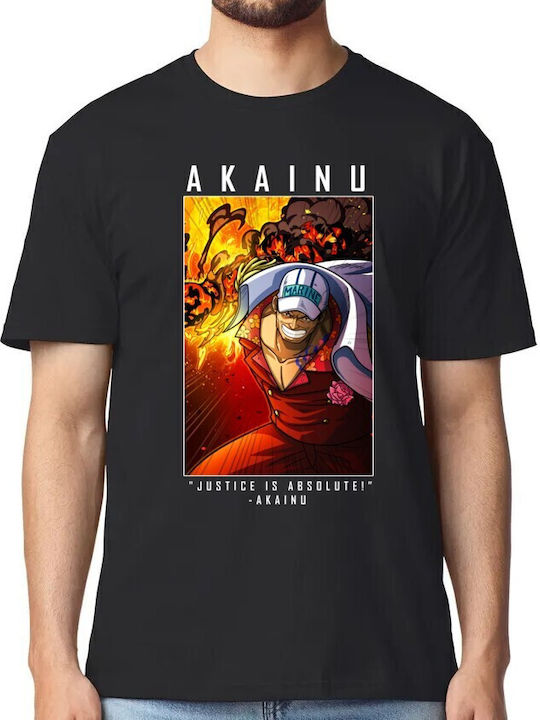 T-shirt One Piece Akainu Pop Culture Black
