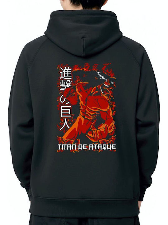 Zip Hoodie One Piece Anime V3-28 Pop Culture Black