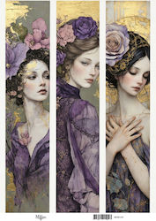Reispapier Maja's Memories 30x42cm Viktorianisc...