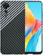 Θήκη Oppo A78 4g Techsuit Carbonite Fibershell Μαύρο Γκρι