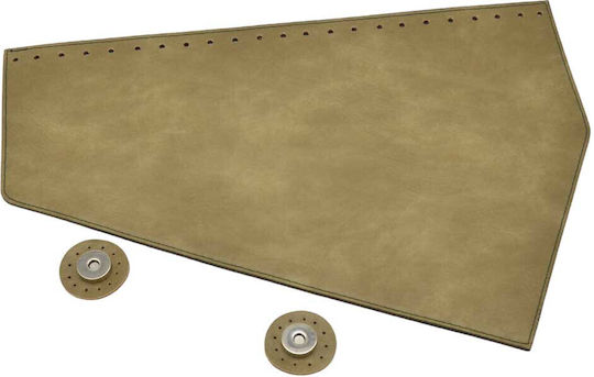 Kappe Scarlet Polygonal 34cm Zwei Magnete Vintage Khaki