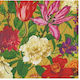 Xαρτοπετσέτες Cocktail Dutch Floral Gold Palazzo 12.5x12.5cm Caspari 20 Tεμάχια