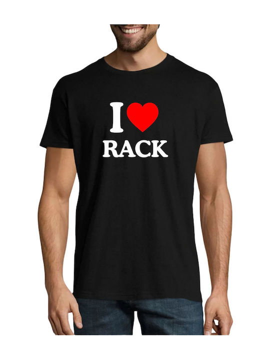Unisex Bedruckte Bluse I Love Rack Wbr687 Schwarz