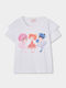 Kids Top Short-sleeved White