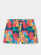 Boboli Kids Swimwear Swim Shorts Orange