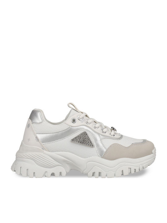 Damen Chunky Sneakers Weiß