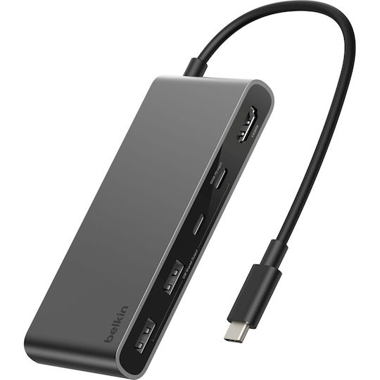 Belkin Connect USB-C Docking Station With HDMI Gray