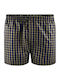 Herren Boxershorts Blue, Yellow, Black 1Packung