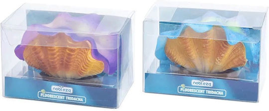 Nobleza Aquarium Decoration Phosphorescent Shell 9.5x6.6 Cm