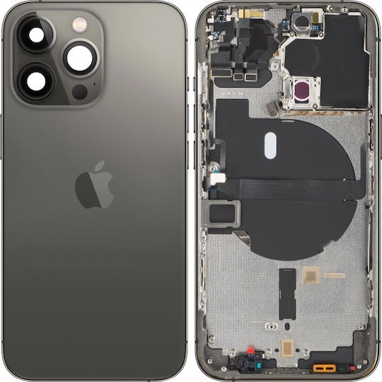 Kălimă Bateriei Apple iPhone 13 Pro Carcasă Mijlocie Negru Grafit De Schimb