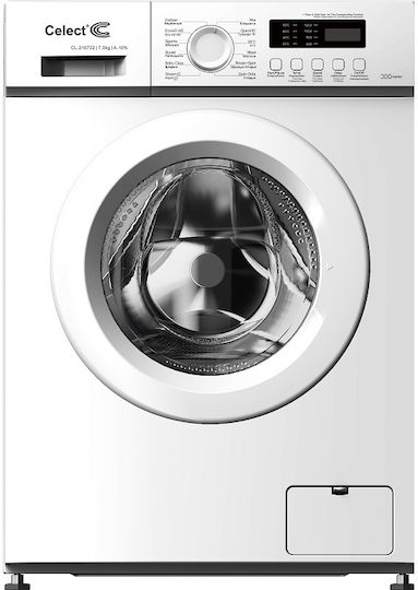 Celect Washing Machine 7kg with Steam Technology 1200 Rounds Steam