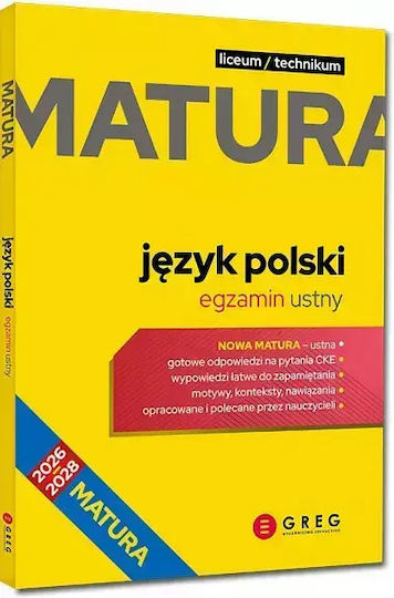 Matura. Język Polski. Egzamin Ustny. Repetytorium Maturalne 2026