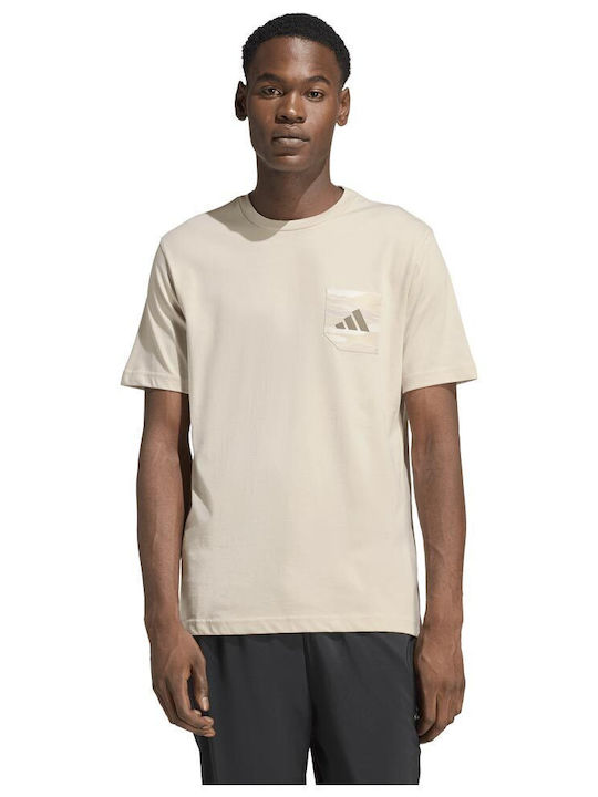 adidas Athletic T-shirt Beige