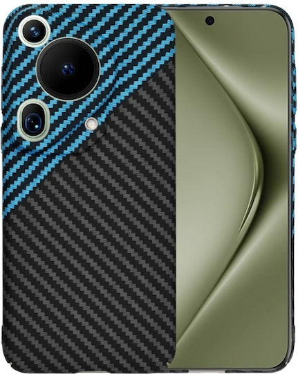 Husă Huawei Pura 70 Ultra Techsuit Carbonite Fibershell Negru Albastru