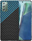 Калъф Samsung Galaxy Note 20 5g N981 Note 20 N980 Techsuit Carbonite Fibershell Черно Синьо