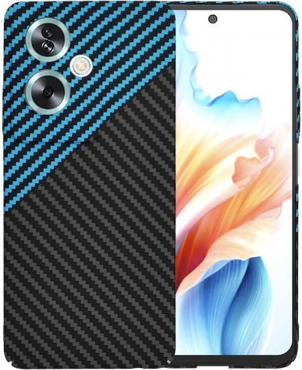 Θήκη Oneplus Nord N30 Se Oppo A79 Techsuit Carbonite Fibershell Μαύρο Μπλε