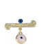 Mertzios.gr Child Safety Pin Newborn Talisman for Girl
