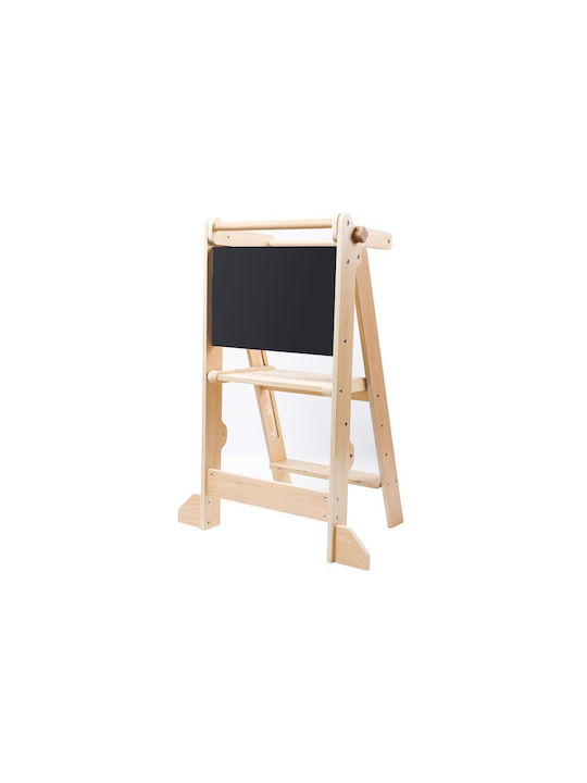 Lernturm aus Hölzernes Beige Eli Neli