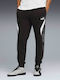 Herren-Sweatpants mit Elastik Schwarz