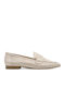 Women's Loafers in Gold Color