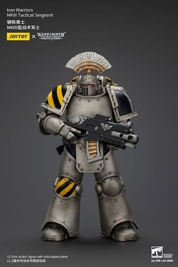 Warhammer Horus Heresy Action Figure 1/18 Lron Warriors Mklll Tactical Sergeant 12 Cm