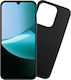 Volte-Tel Silicone Back Cover with Neck Strap Black for Redmi 15C 5G
