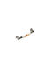 Convex 699 Handle Furniture made of Porcelain Satin Nickel Coffee Flower 699-96S45A01 1pcs