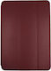 Oem Flip Cover Tri-fold Din Piele Ecologică Xiaomi Pad 6s Pro 12.4 Burgundy