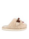 Winter Damen Hausschuhe Beige