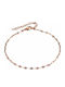Oxzen Gold Plated Steel Anklet Chain