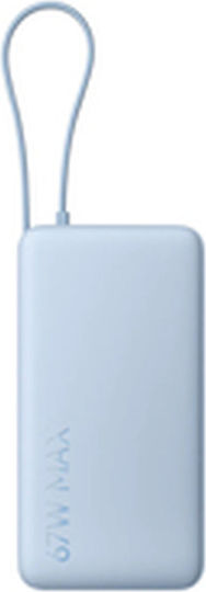 Xiaomi Baterie Externă 20000mAh 67W cu Port USB-A și Port USB-C Power Delivery Albastru Glaciar