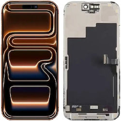 Екран OLED Soft за iPhone 17 Pro (Черен)