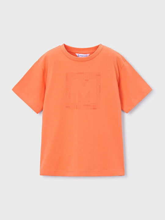 Kids' Shirt Short Sleeve Orange