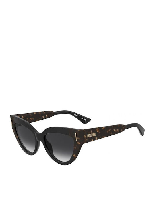 Moschino Unisex Sunglasses with Black Frame and...
