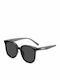 King Unisex Γυαλιά Ηλίου με Μαύρο Σκελετό και Μαύρο Polarized Φακό SUNKI345-SN007