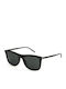Ysl Unisex Sunglasses With Black Horn-Rimmed Frame And Black Lens SL 895 001