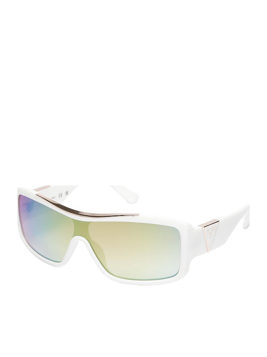 Guess Guess Women's Sunglasses with White Horn-Rimmed Frame and Multicolour Lens