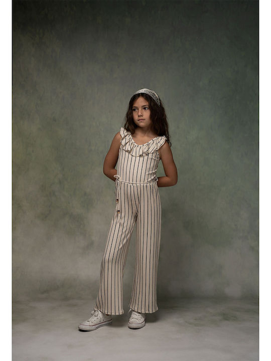 Evita Kinder Overall Schwarz