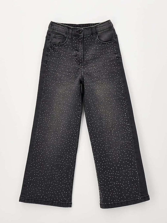 Kids' Denim Pants Black