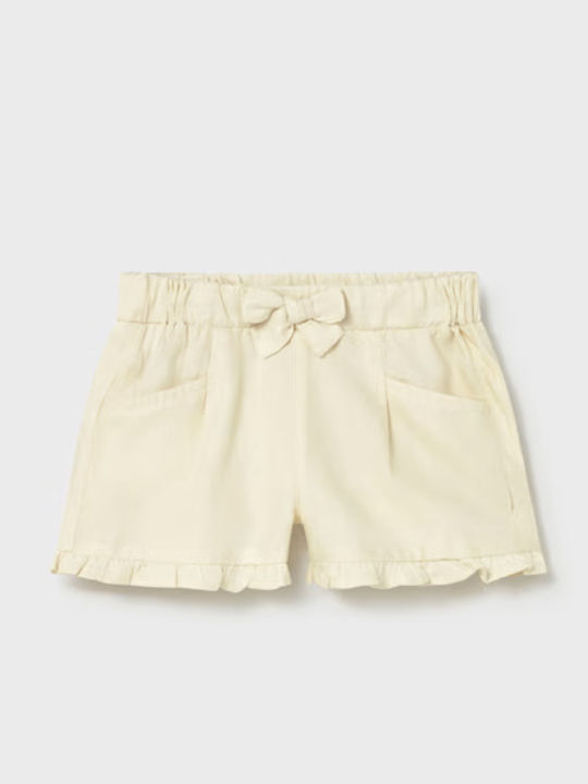 Kids' Shorts/Bermudas Fabric Beige