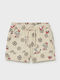 Kinder-Shorts/Bermudas Stoff Creme