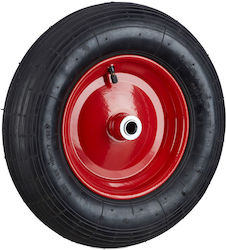 Relaxdays Wheelbarrow Wheel 4.80-4.00-8 Pneumat...