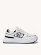 White Black Women's Sneakers Color Combination