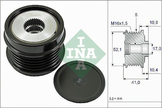Freewheel System Generator Ina 535 0272 10