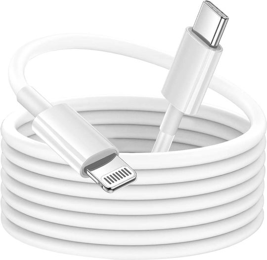 Cablu Grab 'n Go USB-C La Lightning 2m Model Must Havz Transfer Rapid Alb