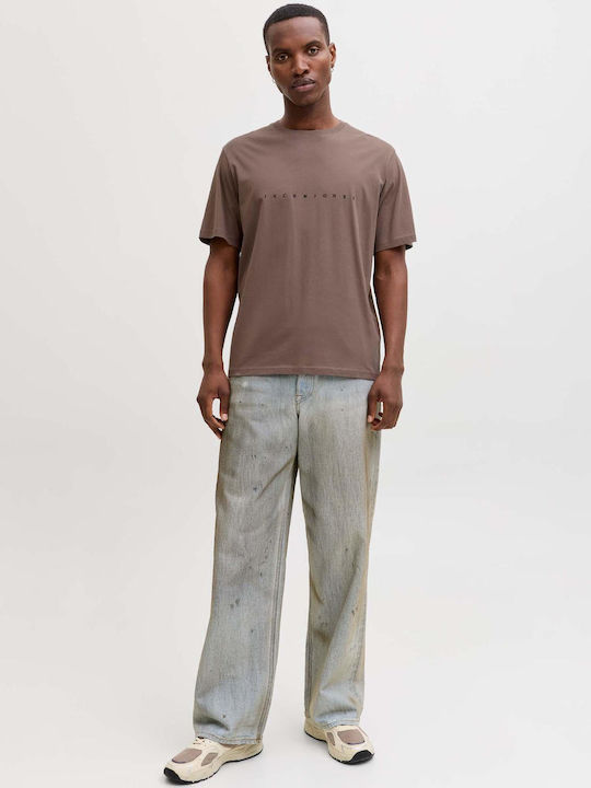 Jack & Jones T-shirt Καφέ