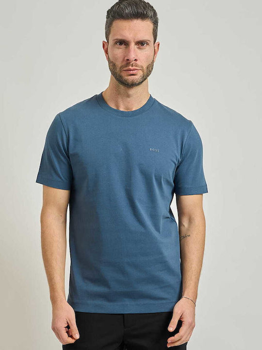 Boss T-shirt Μπλε Ραφ