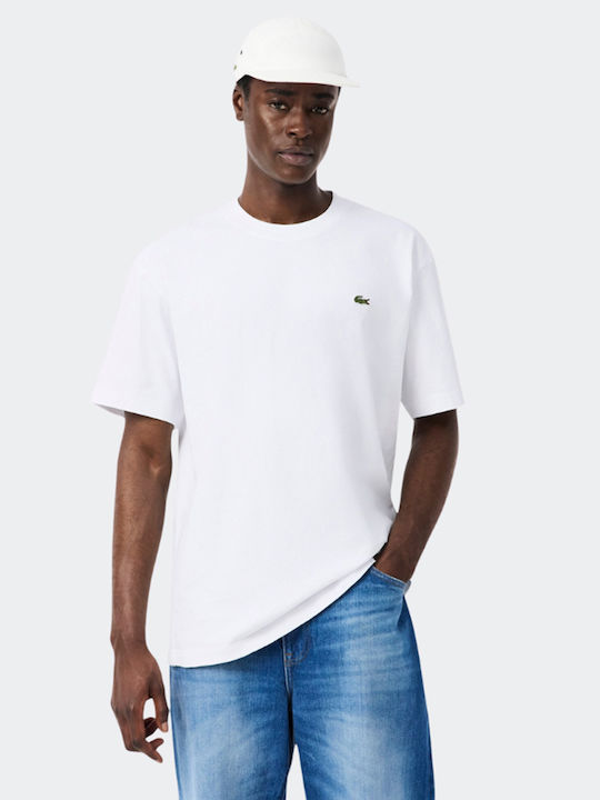 Herrenblusen Kurzarm T-Shirts Weiß
